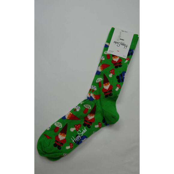 HAPPY SOCKS gnome crew sock, size 7.5-11.5, brand new - Picture 1 of 2